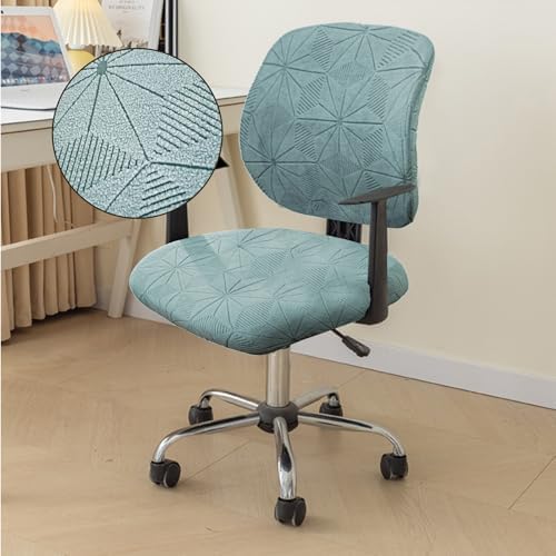 QoTang Office Chair Covers 2Pcs Set Green