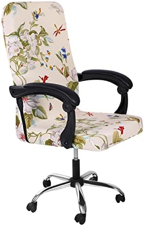 SearchI Office Chair Cover with Durable Zipper and Stretchable Design