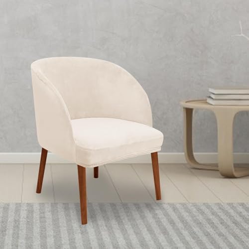Eco-Ancheng Velvet Dining Chair Cover for Mid Century Modern Style