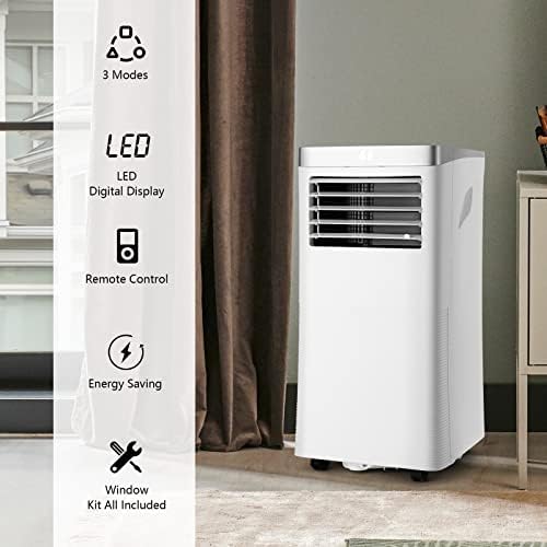 PETSITE Portable 10000 BTU AC Unit with Remote Control
