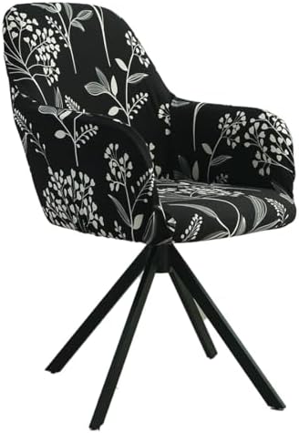 Buenanir Swivel Armchair Slipcover - Modern Printed Fabric 2 Pack