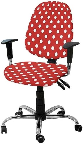 TweetyBed Office Chair Cover Polka Dot Stretchable
