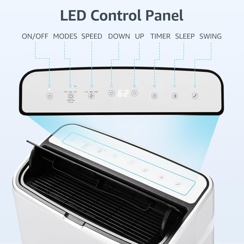 Garvee 14000 BTU Portable Air Conditioner for Efficient Cooling