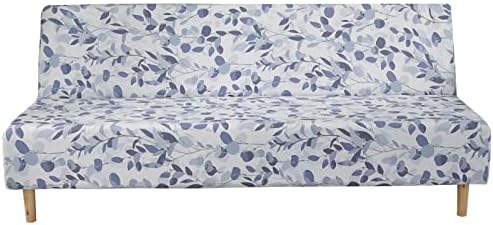 MIFXIN Stretch Armless Sofa Cover with Elastic Spandex