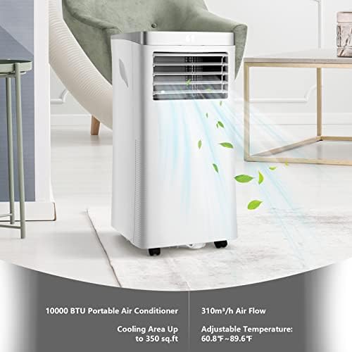 PETSITE Portable 10000 BTU AC Unit with Remote Control