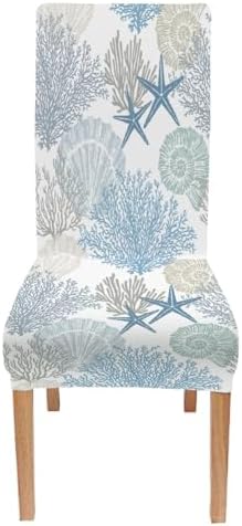 Mrcrypos Elastic Chair Cover Set of 4 for Dining Chairs