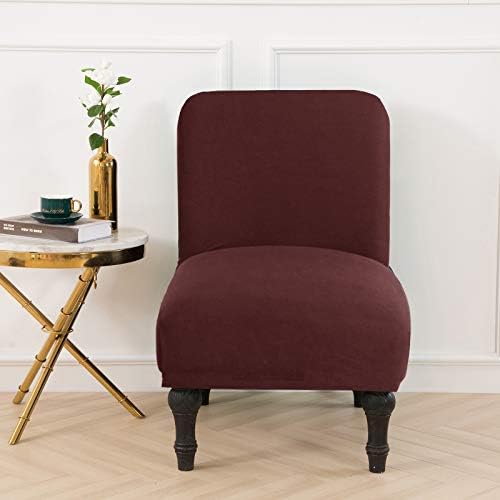 Universal Armless Chair Cover for Home and Hotel