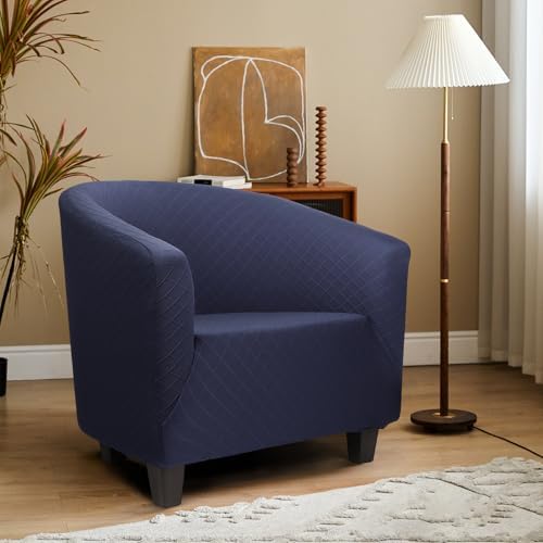 Treaful Club Chair Slipcover with Elastic Removable Cover