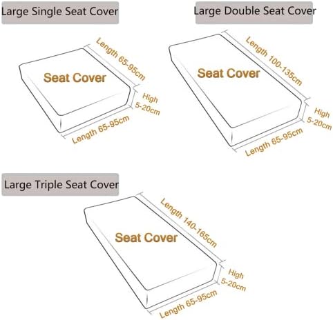 Ele ELEOPTION Large Single Seat Couch Slipcover Cover