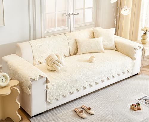 Luxury Vintage Cotton Embroidery Sofa Cover 28x28