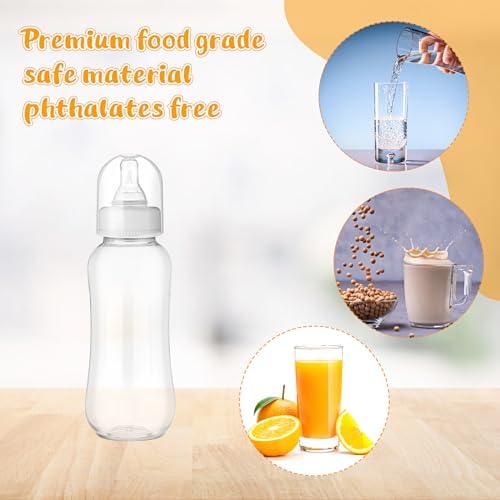Norme 24 Pcs Baby Shower Bottles White
