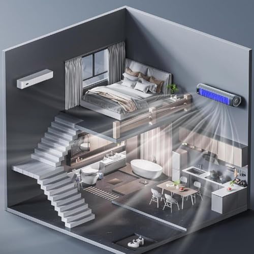 Cooling Portable Air Conditioner with 3 Speeds and LED Touch Screen