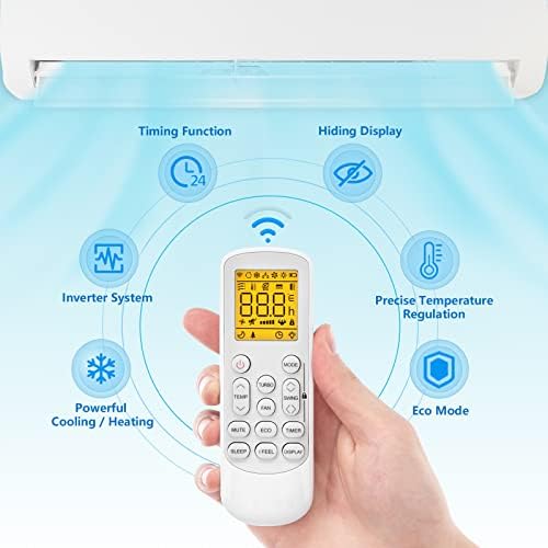 18000 BTU Mini Split AC Heating System with Inverter