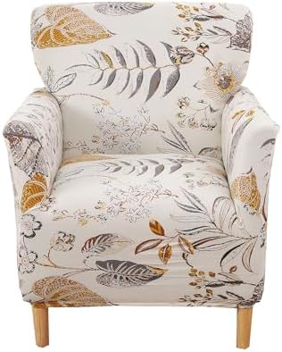 CRFATOP Stretch Accent Chair Cover with Arms for Living Room and Office