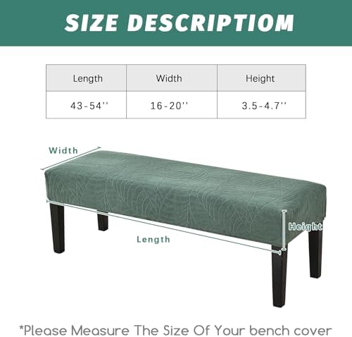 FUANGUI Waterproof Bench Cover Green
