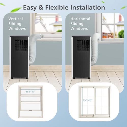 DORTALA 8000 BTU Portable AC with Dehumidifier