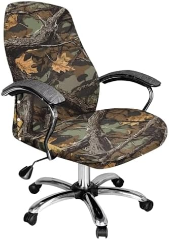 Wanyint Camo Hunting Chair Cover for Office Chairs