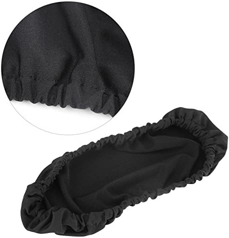 AUNMAS Computer Chair Armrest Slipcovers Set of 2 Elastic Black Protectors