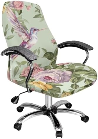Hummingbird Office Chair Cover Washable Stretchable