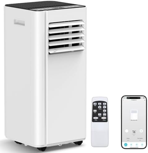 16000 BTU Portable AC with Smart WiFi and 5-in-1 Modes
