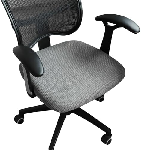 FORCHEER Water-Resistant Office Chair Seat Cover 18 Inch Jacquard Slipcover