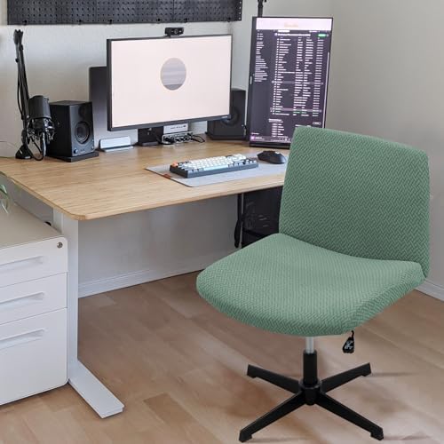 MIFXIN Armless Office Chair Slipcover Cover