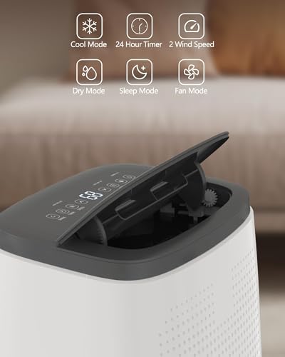 GarveeTech 14000 BTU Portable AC with 3-in-1 Features
