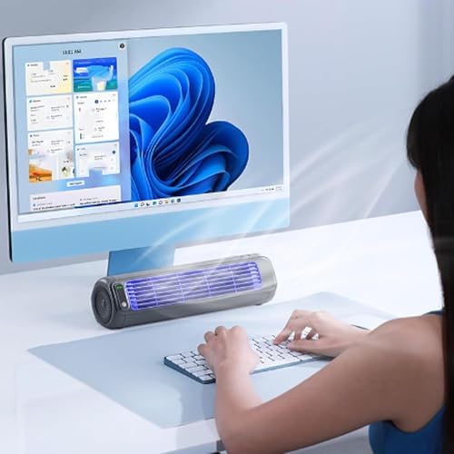 Cooling Ace Portable Air Conditioner with 3 Speed Control and Bladeless Design