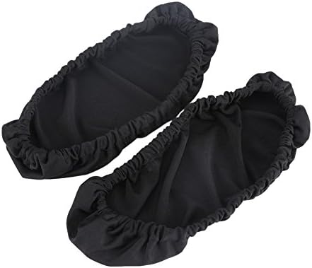AUNMAS Computer Chair Armrest Slipcovers Set of 2 Elastic Black Protectors