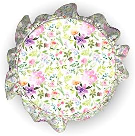 Ambesonne Watercolor Ottoman Cover 2 Piece Set