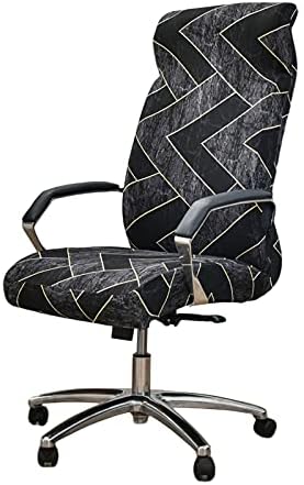 Stretch Office Chair Cover with Zipper for Universal Use