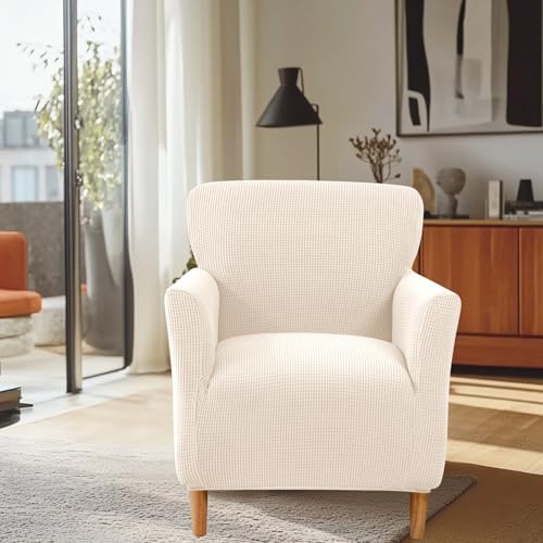 FUANGUI Stretch Armchair Slipcover with Arms for Dogs and Pets