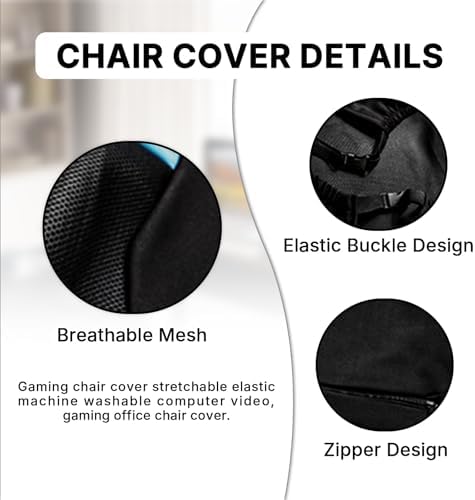 PEKJI Gaming Chair Covers Stretchable Elastic Washable