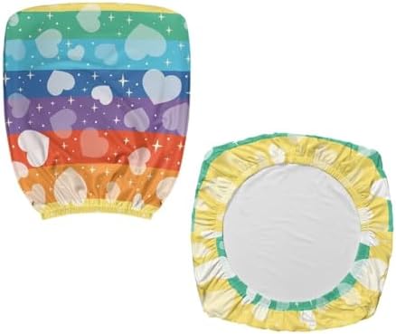 Flashideas Rainbow Love Office Chair Cover