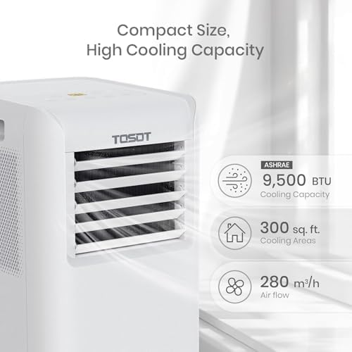 TOSOT 9500 BTU Portable Air Conditioner White