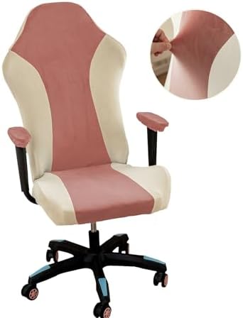 Lavish Cover Velvet Stretch Gaming Chair Cover Washable and Scratch Proof
