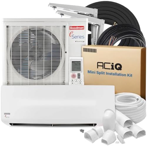 Goodman E-Series Mini Split AC Heating System 075 Ton