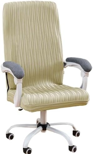 Doottoo Office Chair Covers with Zipper Beige