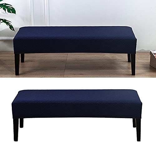 EKDJKK Stretch Dining Bench Slipcover Set for Home Use