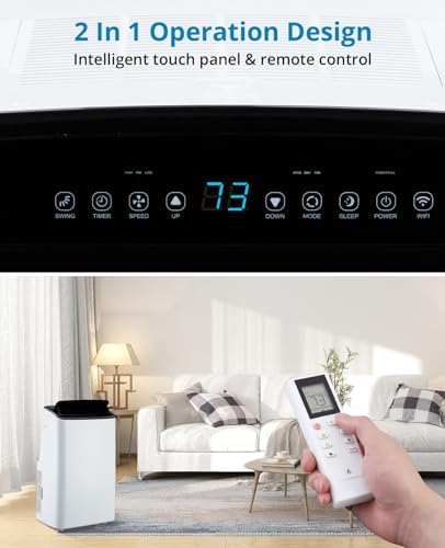 14000 BTUs Portable Air Conditioner for 700 Sq Ft Room