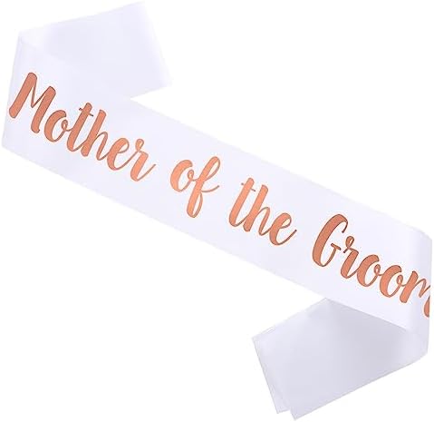 Mother of the Groom Sash Engagement Gift for Bridal Shower Wedding Party