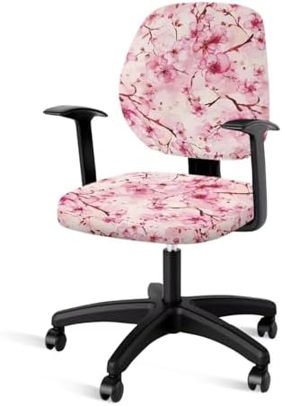 Cherry Blossom Office Chair Cover for Universal Fit