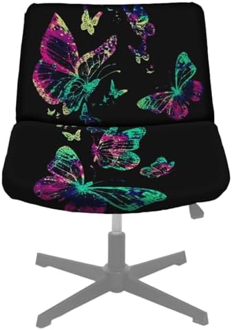 Criss Cross Chair Cover for Mid-Back Office Chairs