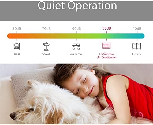 LG 5000 BTU Window Air Conditioner 115V