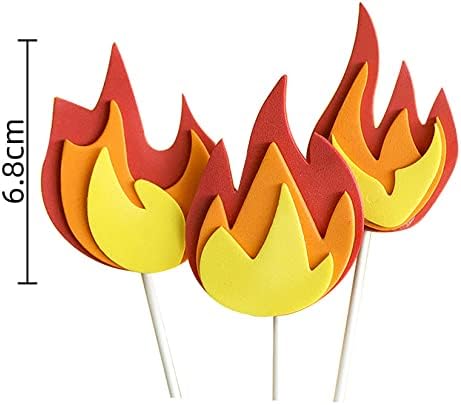 JeVenis Fireman Birthday Cake Decoration Set
