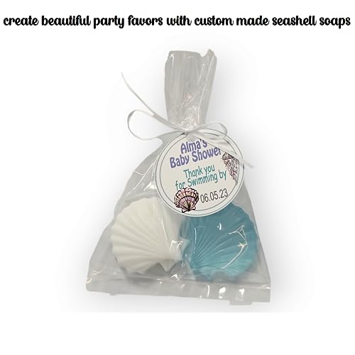 Amys Bubbling Boutique Seashell Soap Favors Pack of 25