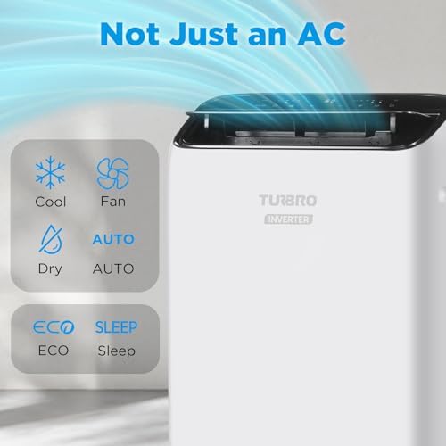 TURBRO Greenland 14000 BTU Inverter Portable Air Conditioner