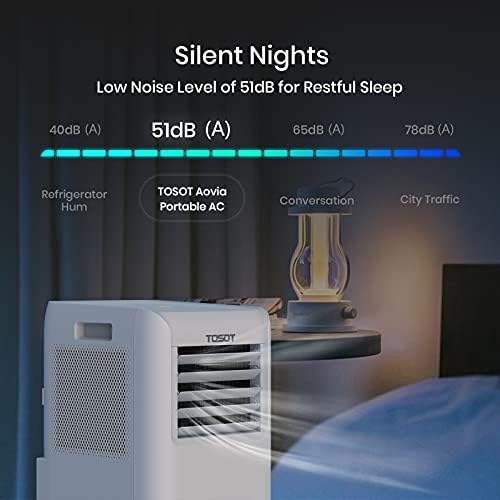 TOSOT 9500 BTU Portable Air Conditioner White