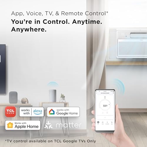 TCL Q-Series 8000 BTU Inverter Window AC White