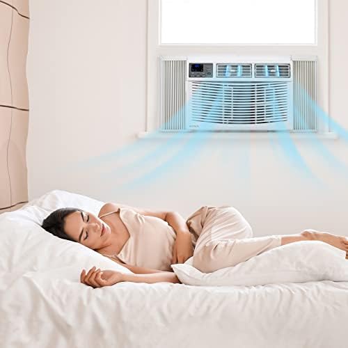 Bonnlo 8000 BTU Window Air Conditioner with Remote Control